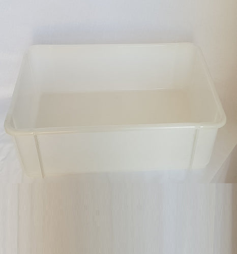 Plastic Uncapping Tub with Solid Base